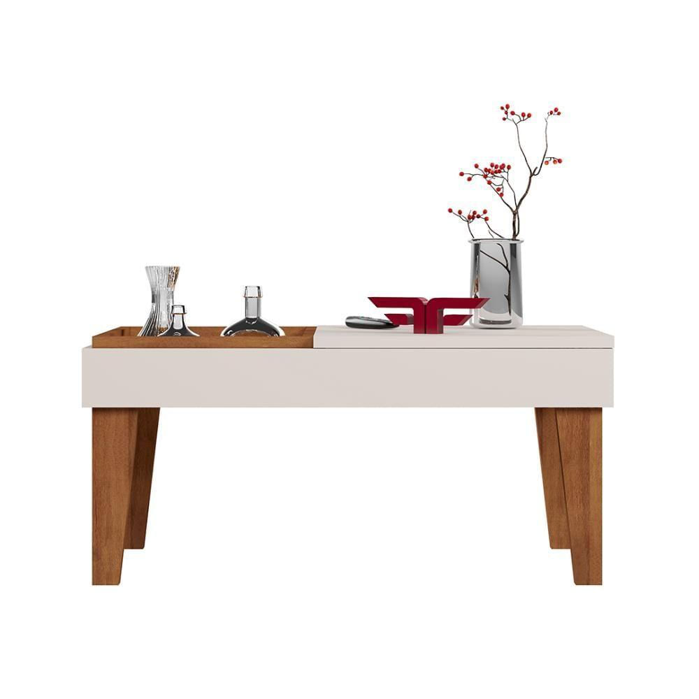 Mesa De Centro Lisy - Off White-matte