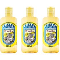 Kit 3 Desinfetante Concentrado de Ambiente 120ml Coala Orquídea