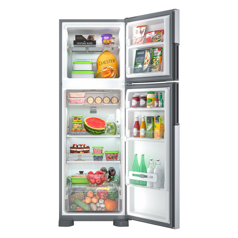 Geladeira 2 Portas Frost Free 386 Litros CRM44AK Consul Inox / 220V