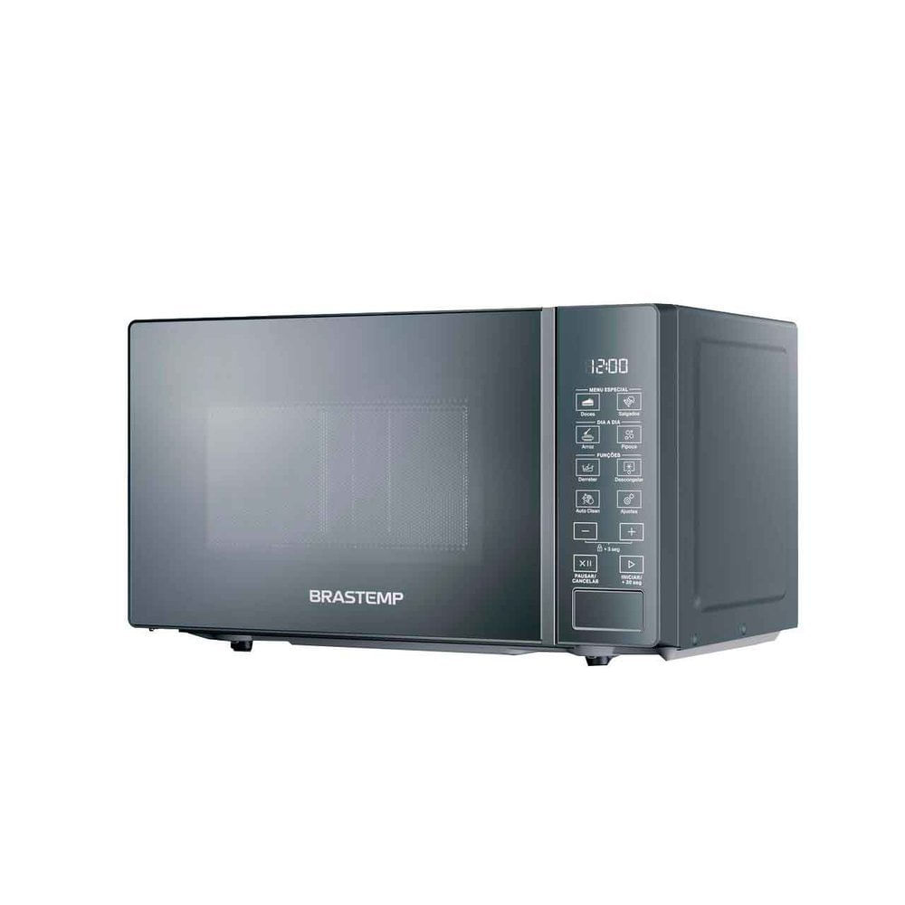 Microondas 20 Litros Espelhado BMS20AR Brastemp Inox / 220V