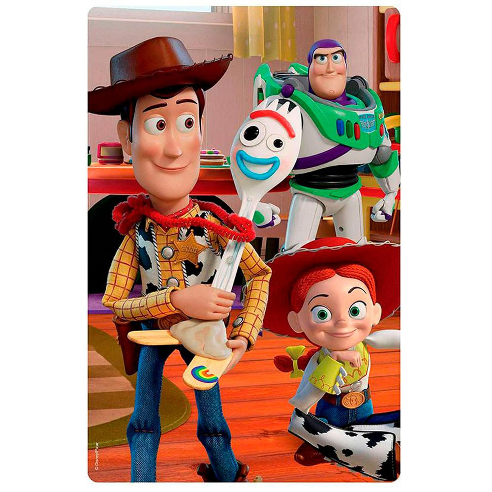 Quebra Cabeça Encapado Toy Story 4 100 Peças - Toyster