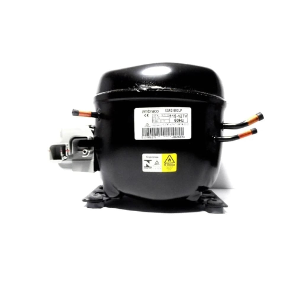 Compressor Embraco 1/4 R600 EGAS80CLP W10388219 - 127 Volts 127 Volts