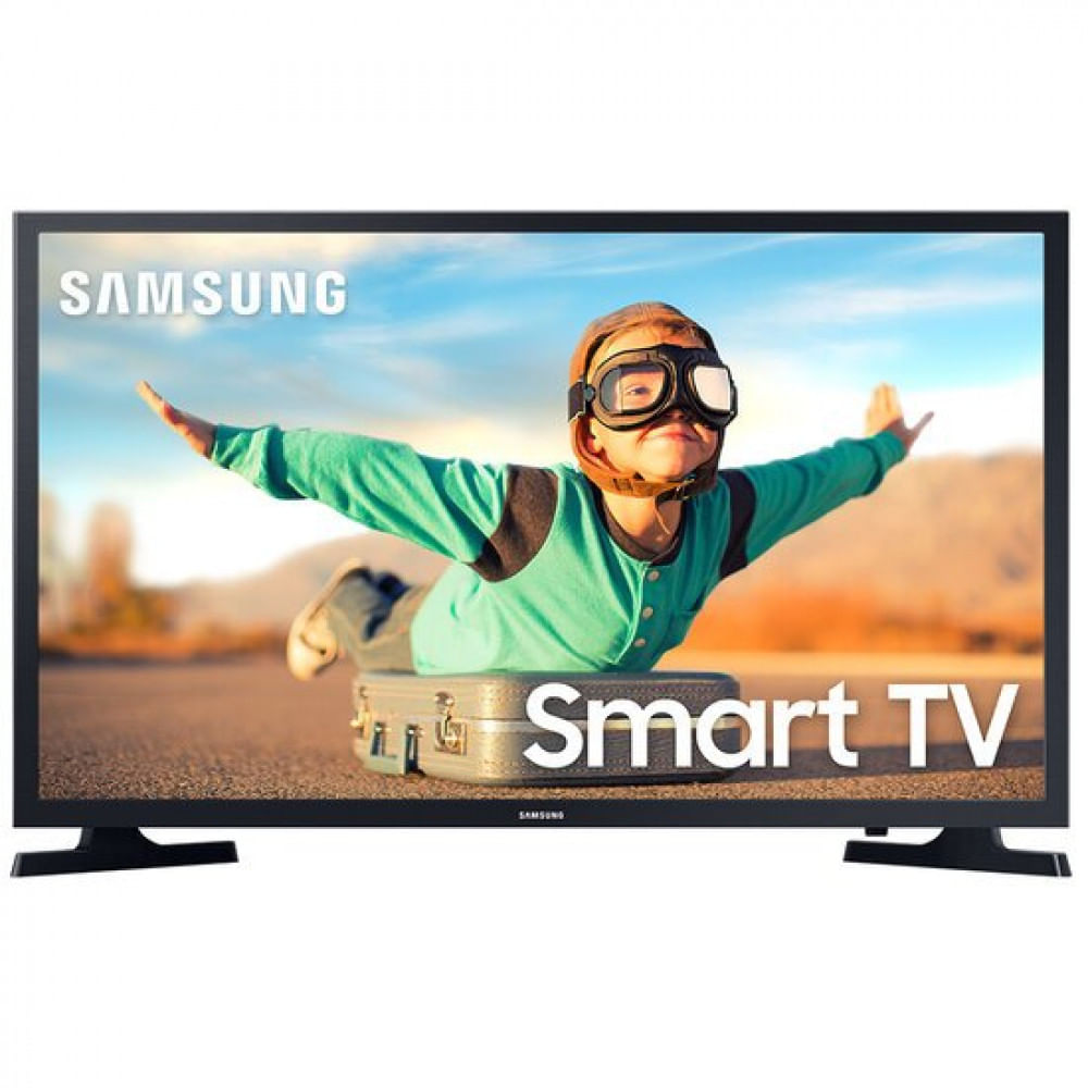 Smart TV LED 32 Polegadas 2 HDMI 1 USB Wi-Fi Samsung UN32T4300AGXZD