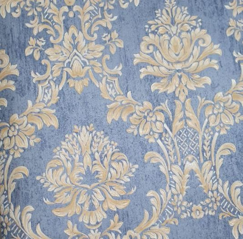 Papel de Parede Classic Designs Damask Azul H2890305