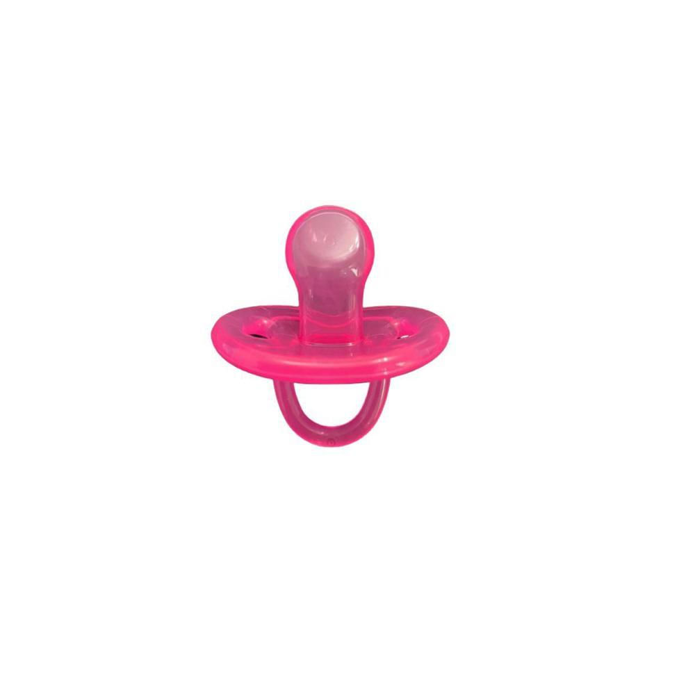 Chupeta Silicone Bico Ortodôntico Tam 2 Rosa - Lolly baby