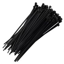 Abraçadeira De Nylon 6,5x370mm - 50 Unidades Preto