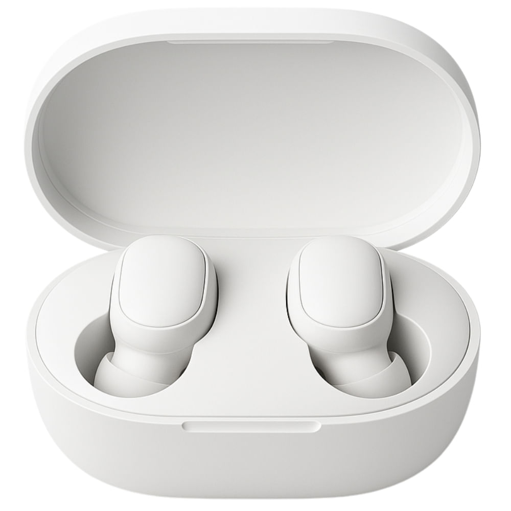 Fone Sem Fio Discreto para Esporte na Cor Branca