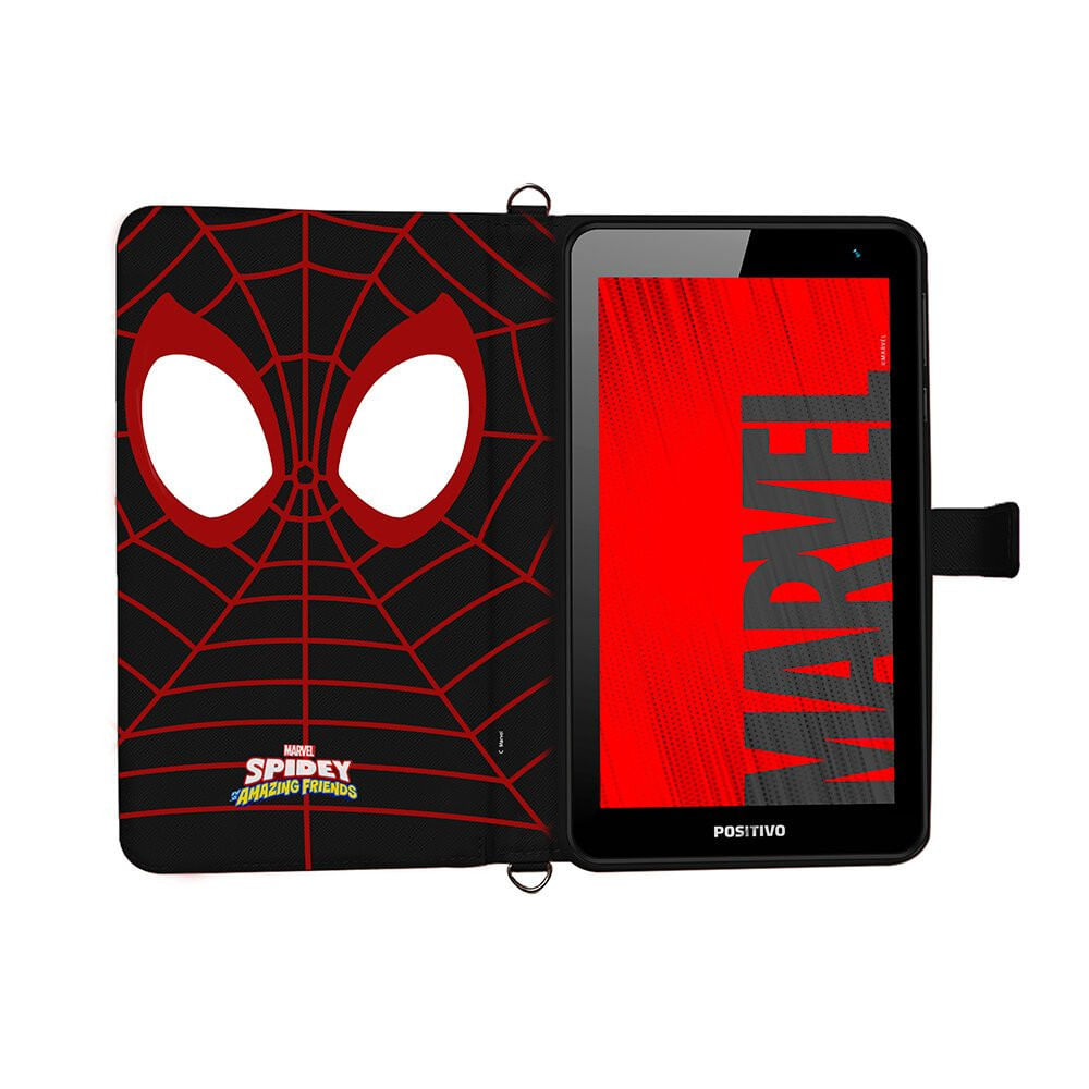 Tablet Positivo Twist Tab Spidey com Capa 7 64GB Quad-Core - T780SF Preto