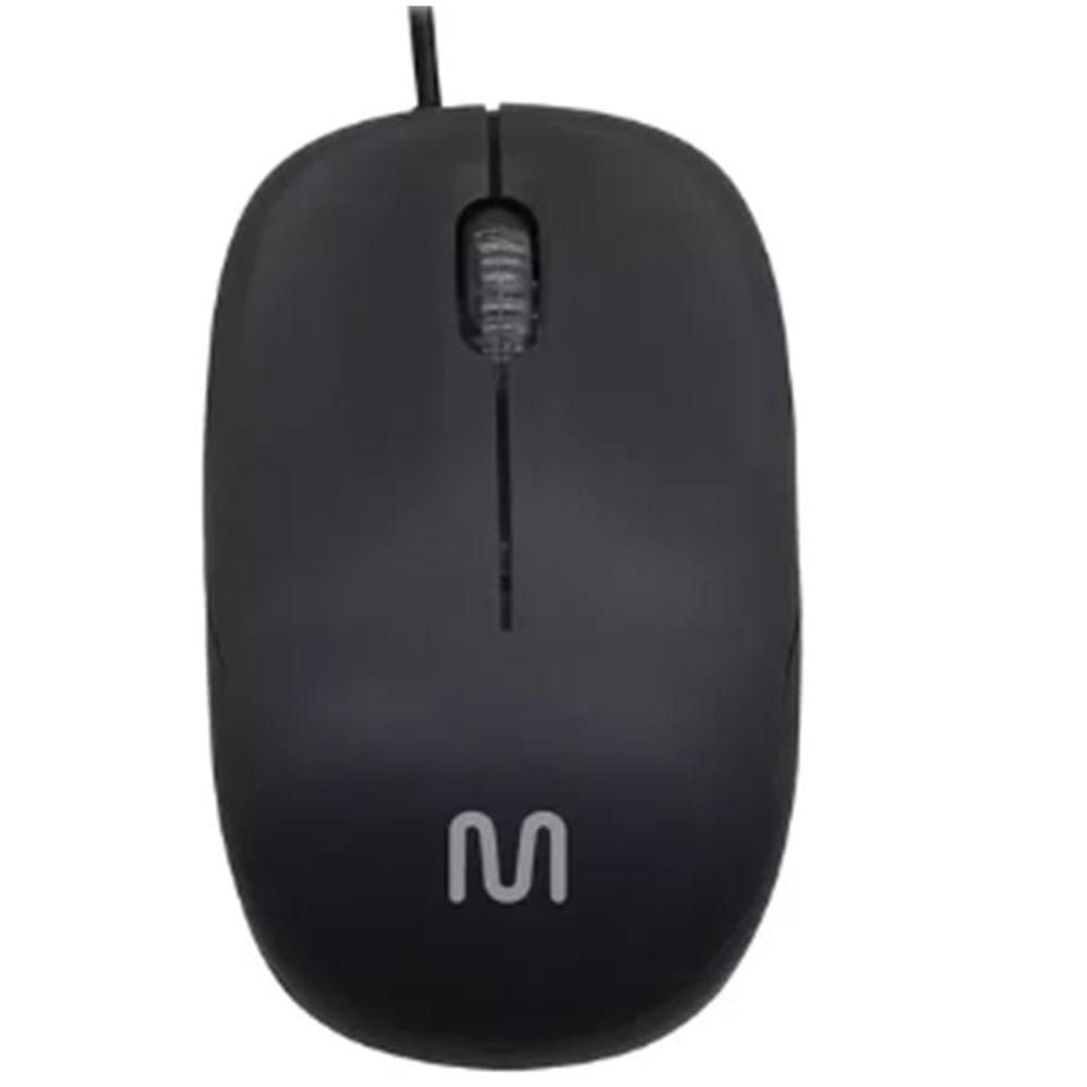 Mouse Usb Multilaser Com Fio Resoluçao Velocidade 1200dpi