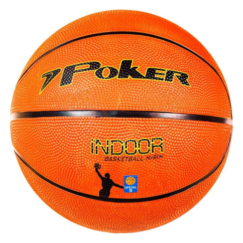 Bola Basquete Poker Mirim - Laranja