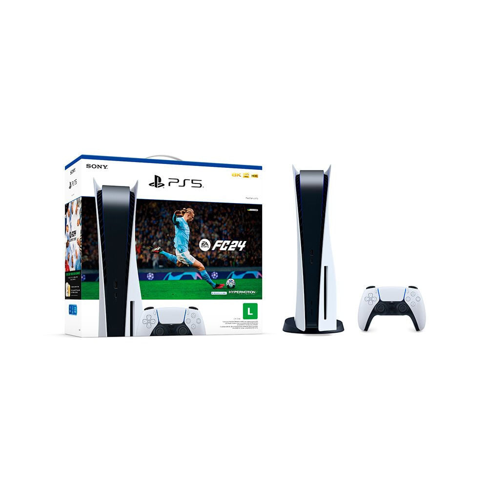 Playstation 5 SO00010 825GB Controle Sem Fio FC 24 EA SPORTS Sony