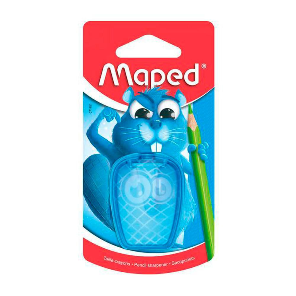 Apontador Castor com Recipiente Maped