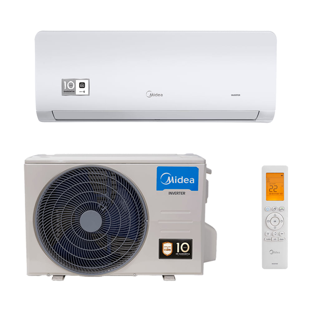 Ar Condicionado Split Hi Wall Midea Xtreme Save Connect Inverter 30.000 Btus Frio 220v