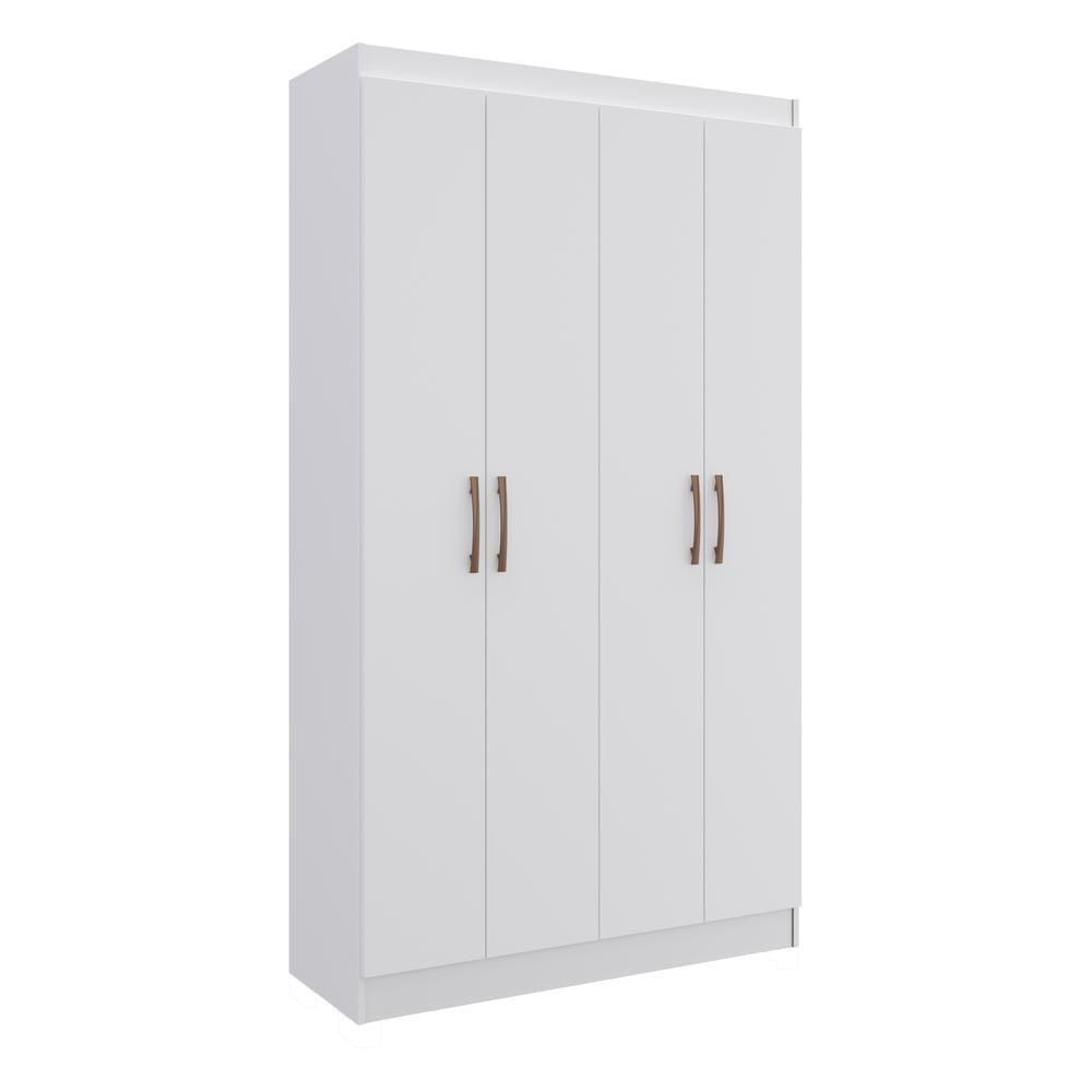 Armário 4 Portas Lavanderia Multiuso Cr8000 Branco