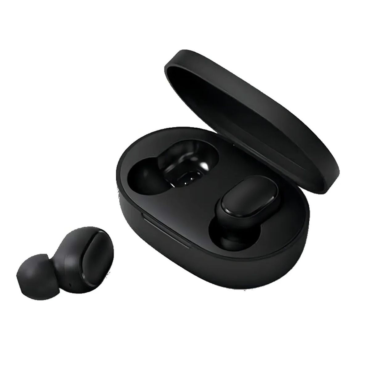 Fone Sem Fios Preto Bluetooth 5.0 Som Potente Visor Carga