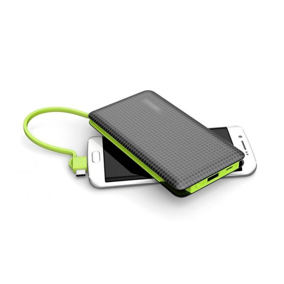 Carregador Portátil 20000mAh Compatível, Ideal para Rotina Agitada