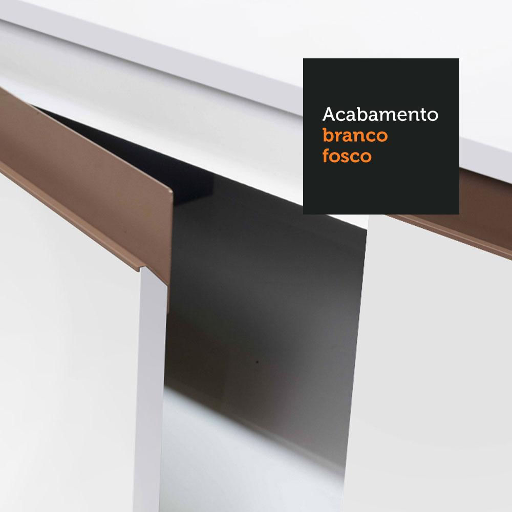 Armário Aéreo Madesa Reims 60 cm 1 Porta - Branco Branco