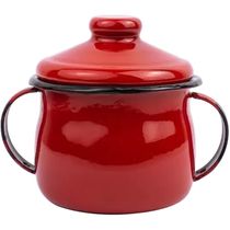 Açucareiro Esmaltado Ágata 500ml Porta Açúcar