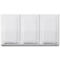 Armário Aéreo Triplo Luce 3 Portas 2 Prateleiras Itatiaia