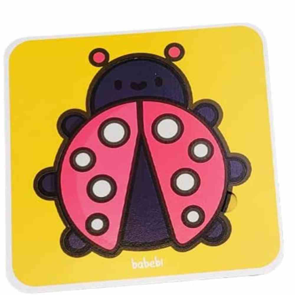 Quebra Cabeça 4 partes - Joaninha - 6079 - Babebi