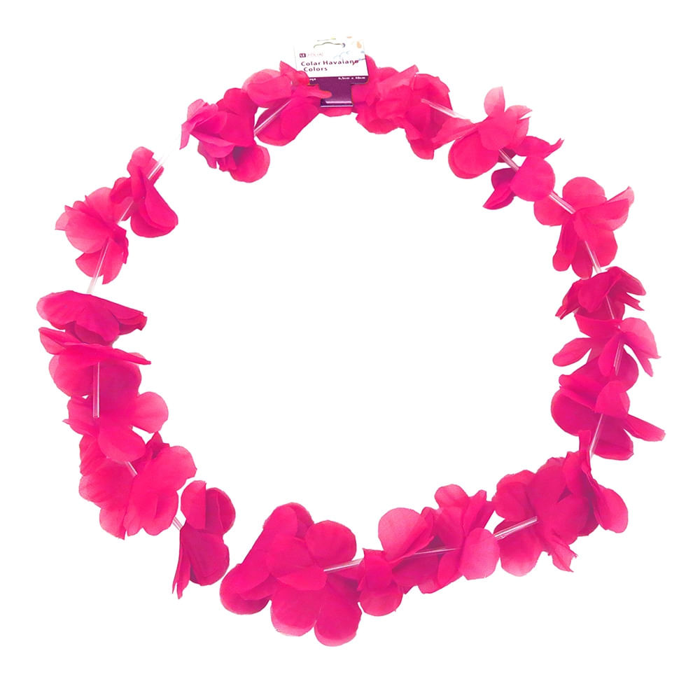 Encontraproduto.com.br - Colar Havaiano de Carnaval Colors Play&Fun Sortido
