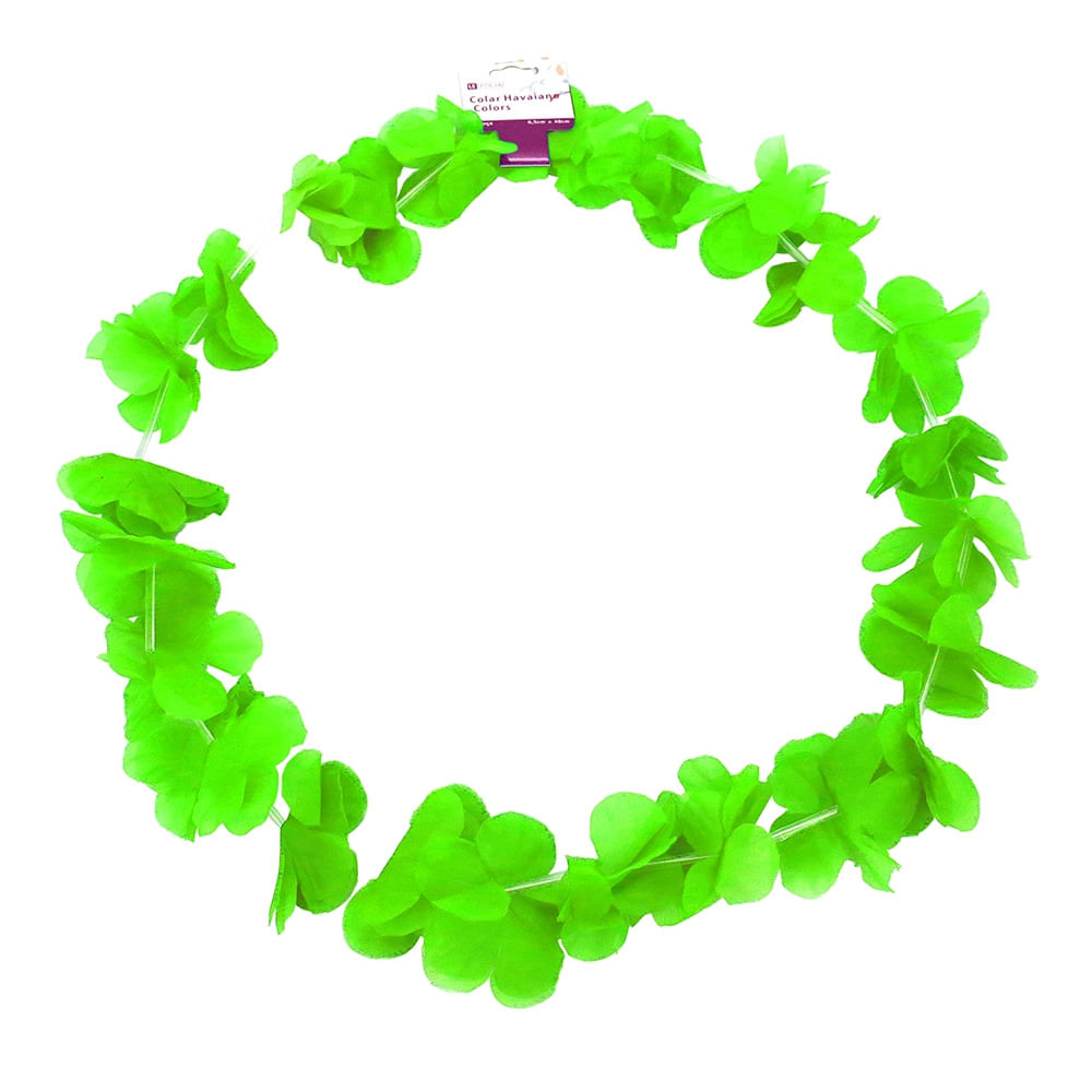 Encontraproduto.com.br - Colar Havaiano de Carnaval Colors Play&Fun Sortido