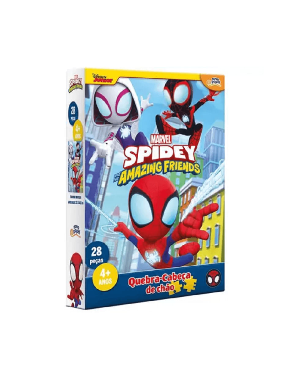 Quebra Cabeça de Chão 28 Peças Spidey e Seus Amigos 8059 - Toyster