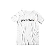 Camiseta Manga Curta Pontofrio Branca