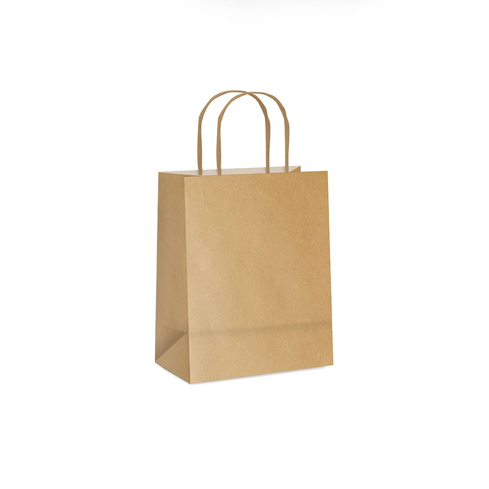 Encontraproduto.com.br - Sacola Papel Cromus Kraft 39cmx32cmx16cm