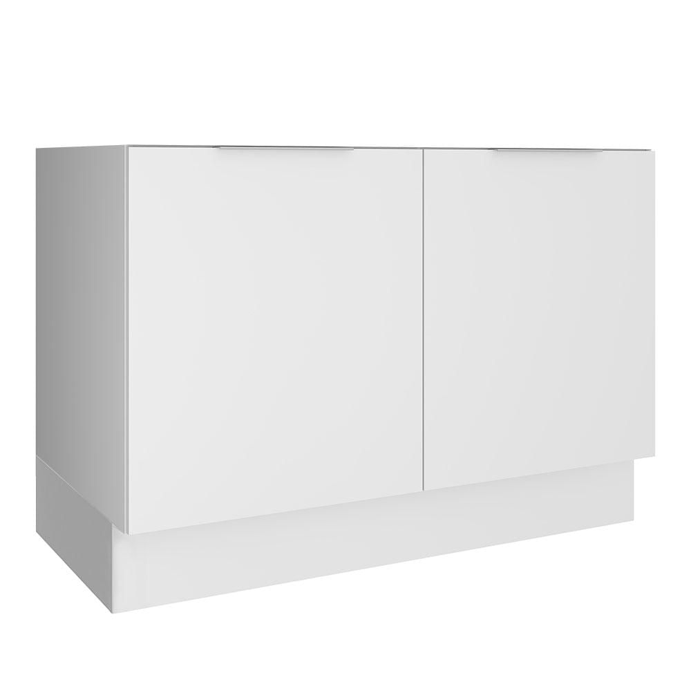 Balcão de Pia Madesa Stella 2 Portas - Branco