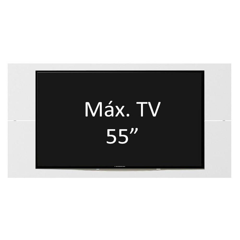 Painel para TV até 55 Polegadas Madesa - Branco Branco