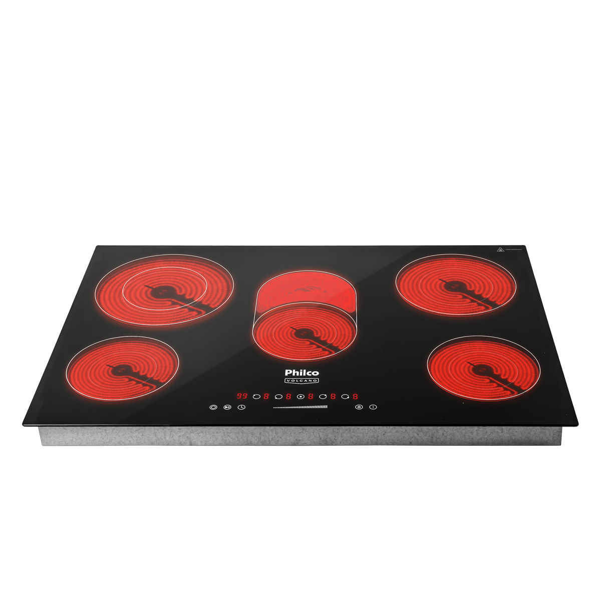 Cooktop Elétrico Philco 5 Queimadores Painel Touch PCT55VC 220V