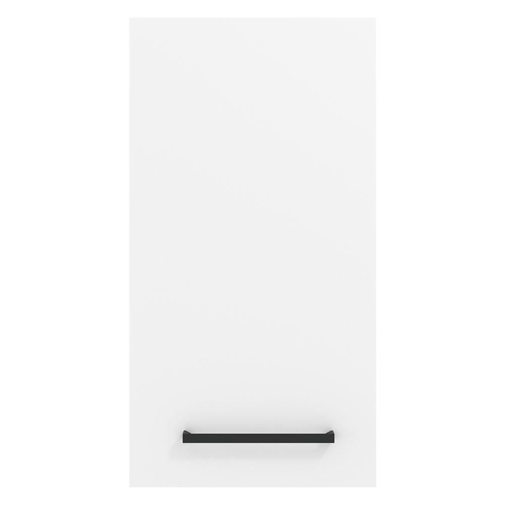 Armário Aéreo Madesa Agata 35 cm 1 Porta - Branco Branco