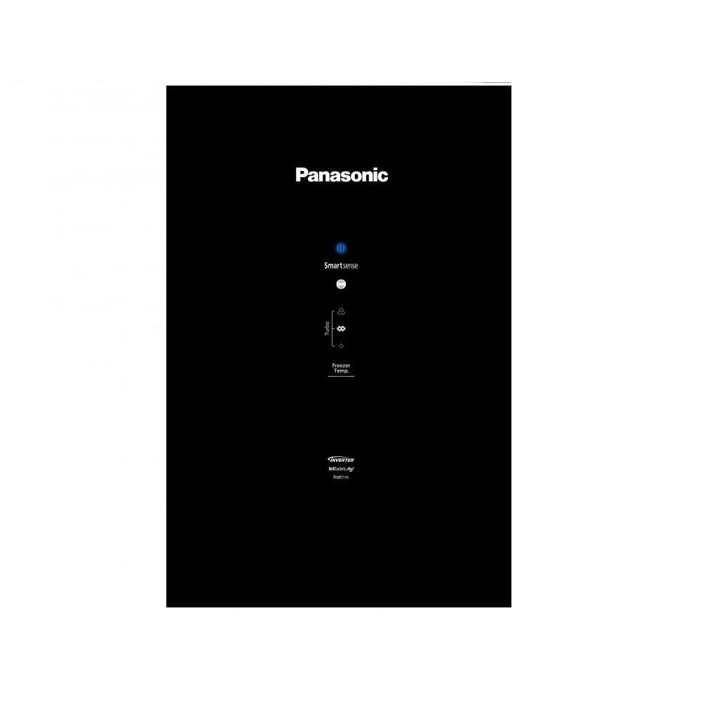 Refrigerador Panasonic Frost Free 397 Litros Black Glass Preto NR-BB41GV1BB – 220 Volts 220 Volts