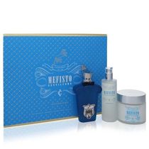 Perf.masculino Xerjoff Mefisto Gentiluomo - Kit Presente 100 Ml Eau Parfum 100 Ml Desodorante+200 Ml Creme Pós-barba