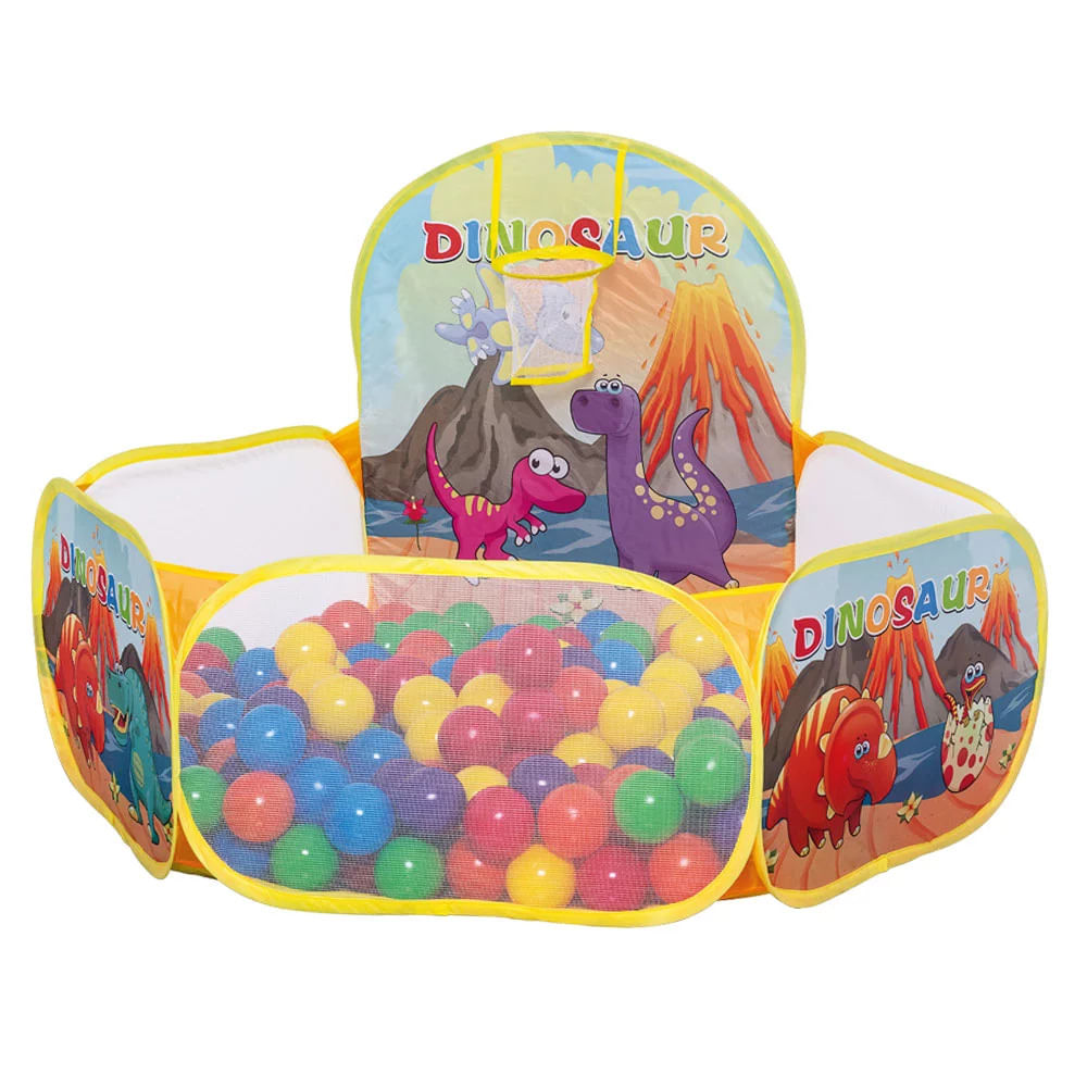 Piscina de Bolinhas Samba Toys com Cesta e 50 Bolas - Item Sortido