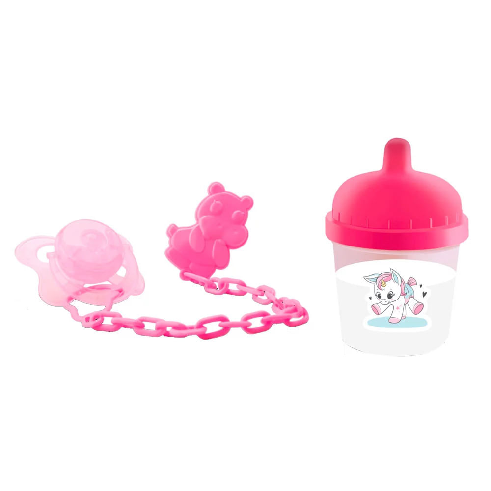 Kit de Acessórios de Boneca Divertoys New Born