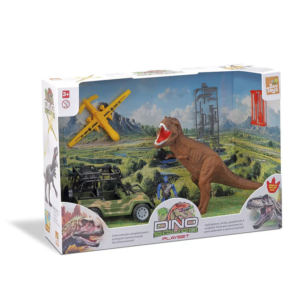 Dinossauro Bee Toys Playset Dino Squad - Item Sortido