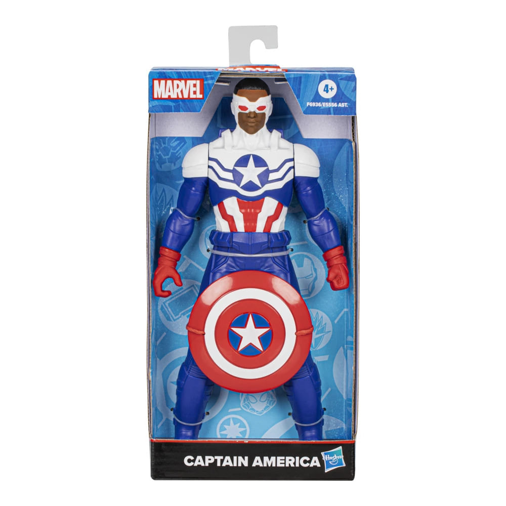 Boneco Capitão América Hasbro Marvel Mighty Hero Series