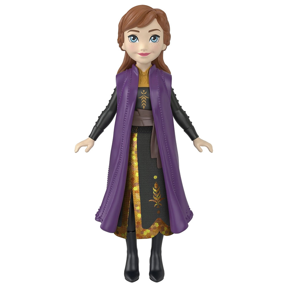 Boneca Anna ou Elsa Mini Disney 9cm - Item Sortido