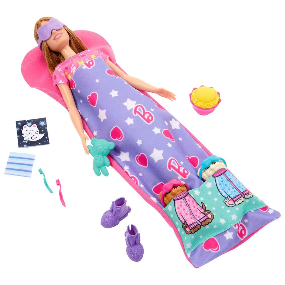 Barbie Festa do Pijama com Cachorrinhos - Mattel