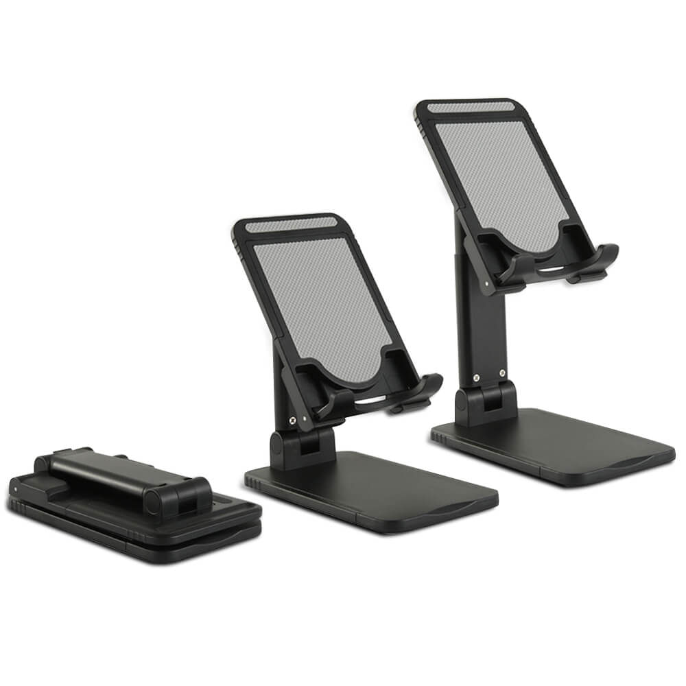 Suporte de Mesa Universal para Celular e Tablet - Cor Preto