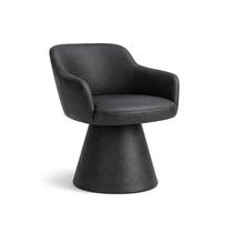 Cadeira De Mesa De Jantar Jade Base Cone Corano Preto - Nexta Casa