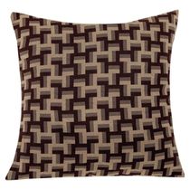 Almofada Decorativa Atlanta Jacquard Com Refil 61% Algodão 39% Poliéster - Lais