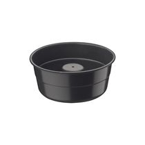 Forma para Bolo e Pudim Tramontina Alumínio Antiaderente Starflon Preto 20 cm 1,5 L
