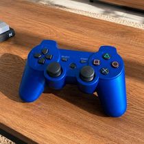 Controle de Videogame Playstation Doubleshock para PS3 PC Smart TV Azul