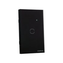 Interruptor Smart Zigbee Touch EZS 1001 com Controle por Aplicativo e Comandos de Voz Preto