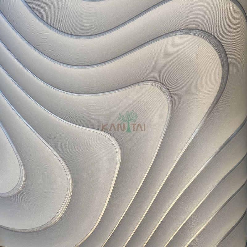Papel de Parede Poet Chart 4 Geométrico Prata PT401202R