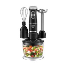 Mixer Turbo 3 em 1 Mondial Preto/Inox 500W - M-18-BI