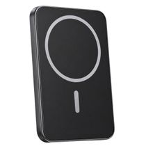 Carregador por Indução 5000 mAh Qi Para Smartphone Preto
